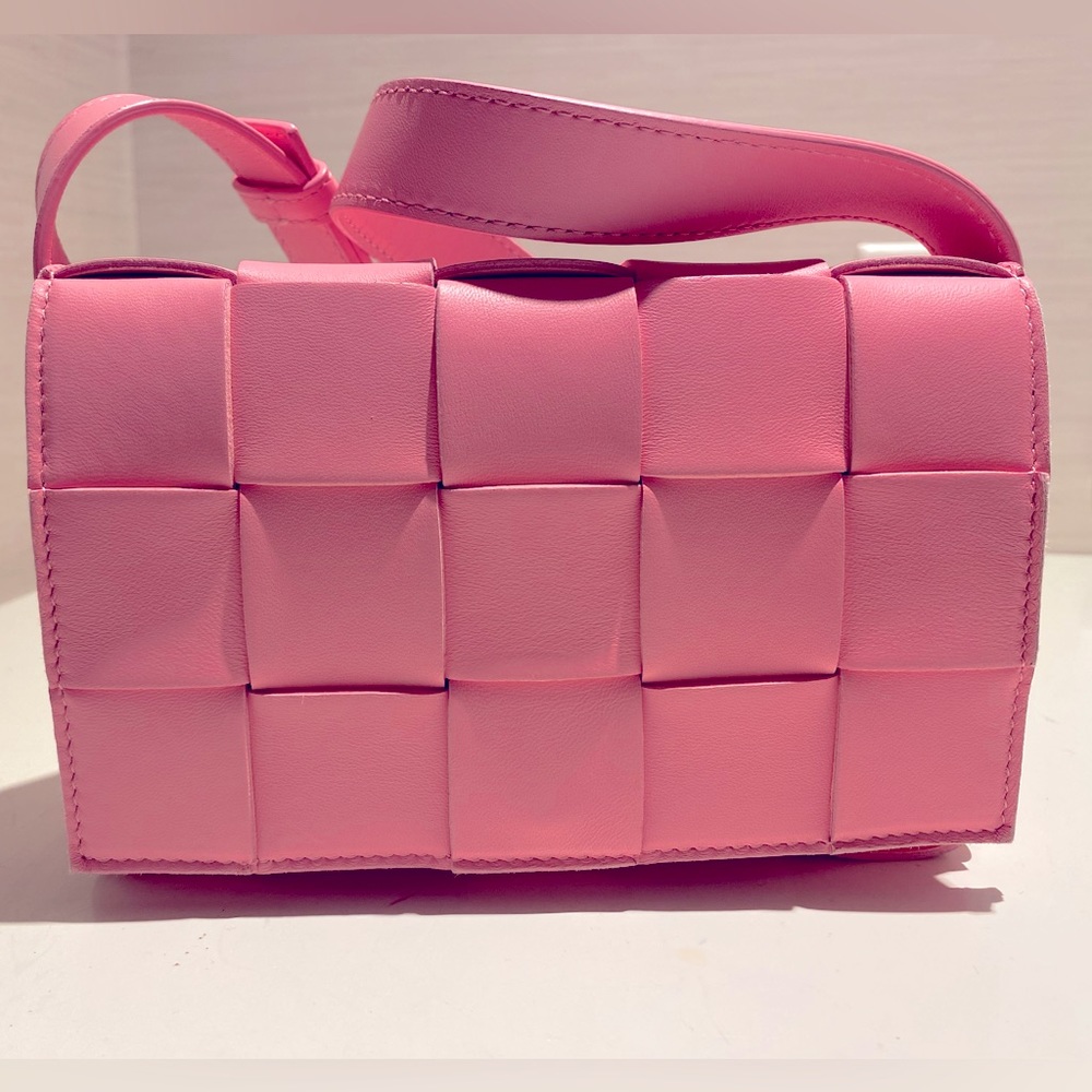 Bottega Veneta cassette leather crossbody bag